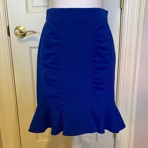 HD in Paris Royal Blue Ruched Skirt